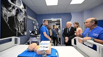 Sanità: al CTO di Napoli inaugurati nuovi reparti e servizi assistenziali. De Luca: "Investimenti di circa 12 milioni di euro" 