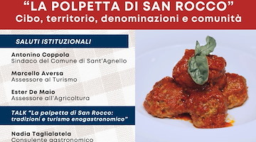 Sant'Agnello, 23 agosto una serata culturale dedicata alla tradizionale “Polpetta di San Rocco”