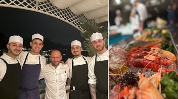 "Senzafine", il nuovo rooftop restaurant dell’Hotel Santa Caterina di Amalfi dove il pesce italiano incontra l’arte nipponica