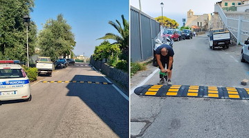 Sicurezza pubblica: a Scala al via l'installazione dei dossi stradali 