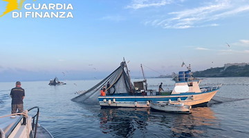 Torre del Greco, sequestrata una tonnellata di aringhe pescate sotto costa: sanzionati i responsabili 