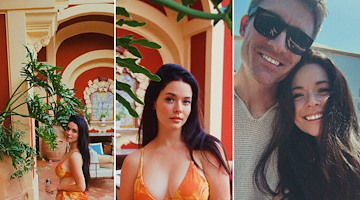 "Un soggiorno incredibile". A Positano la fuga romantica dell'attrice Sasha Pieterse e del marito Hudson Sheaffer 