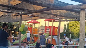 Vico Equense, inaugurata la nuova area ludica di via Luigi De Feo