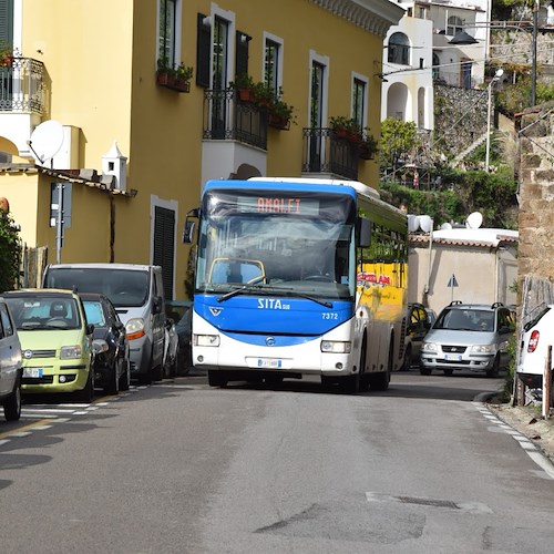 1° giugno sciopero generale trasporti, aderisce anche Sita in Costa d’Amalfi 