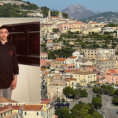 A 18 anni Francesco Alfano di Vietri sul Mare protagonista di “Cotto e Mangiato”