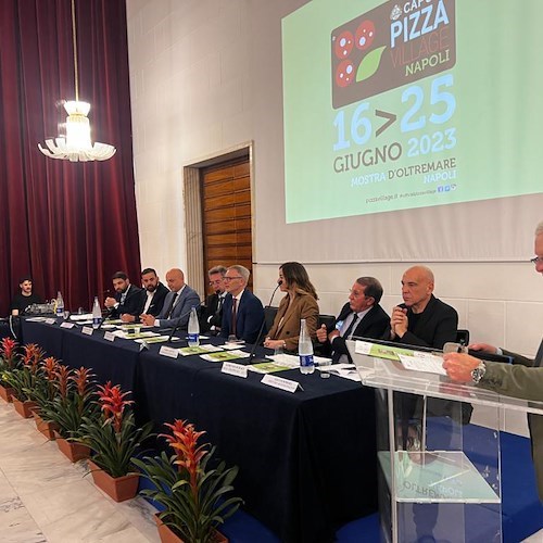 A giugno torna "Pizza Village Napoli", Sindaco Manfredi: «Evento sempre più attrattore turistico per la città»