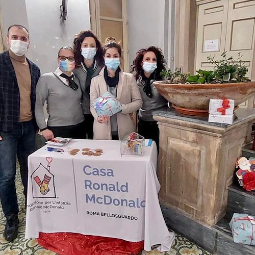 A Maiori raccolti 2mila euro per i bambini di Casa Ronald Roma Bellosguardo grazie a due eventi natalizi