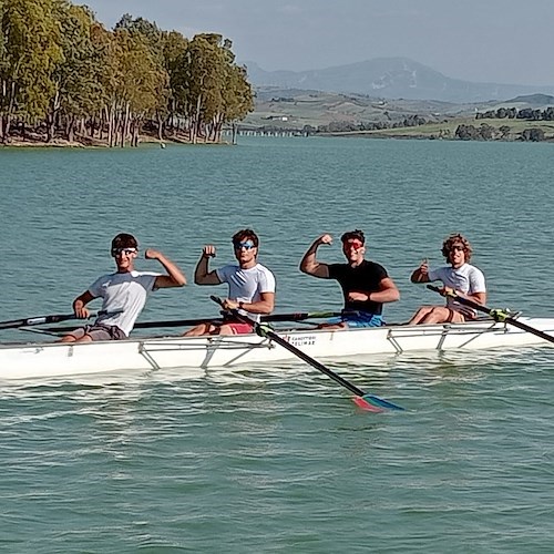 A Palermo per la gara nazionale "Lago di Poma", la Canottieri Partenio ottiene ottimi piazzamenti /foto