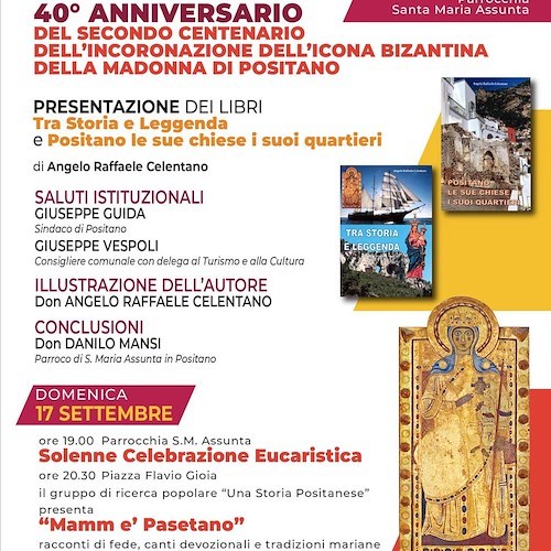 icona Bizantina della Madonna <br />&copy; Parrocchia Santa Maria Assunta Positano