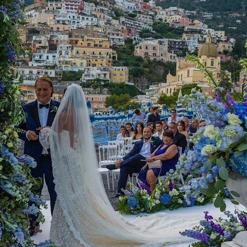 A Positano il matrimonio da favola del dj EDX (Maurizio Colella) /gallery