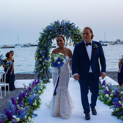 A Positano il matrimonio da favola del dj EDX (Maurizio Colella) /gallery