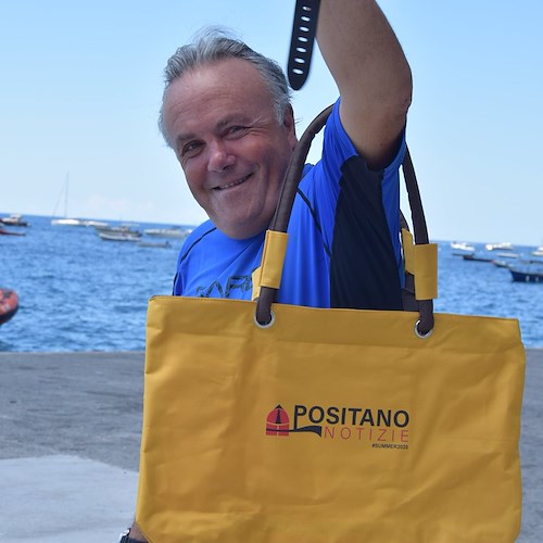 A Positano slitta “Spiagge e fondali puliti”, Aldo Apuzzo: «Cercherò di organizzare a breve come libero cittadino»