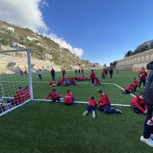 A Positano una giornata dedicata allo sport, presto lavori di ammodernamento al campo V. De Sica 