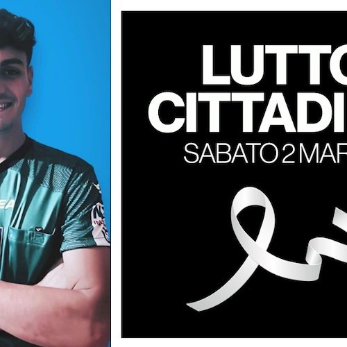 A Quarto lutto cittadino per i funerali di Fabio Buoninsegni, l'arbitro 23enne deceduto in un tragico incidente