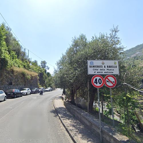 A Ravello sulla SR 373 iniziano i lavori di miglioramento sicurezza stradale