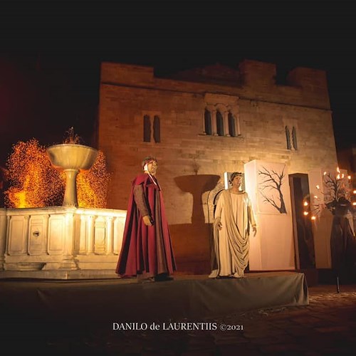 “A riveder le stelle”, l'opera teatrale che omaggia Dante Alighieri a Sorrento