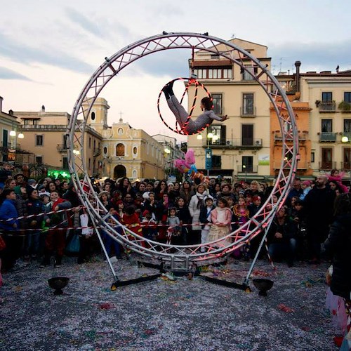 A Sorrento due giorni dedicati al Carnevale con prestigiatori, trampolieri, giocolieri e clown