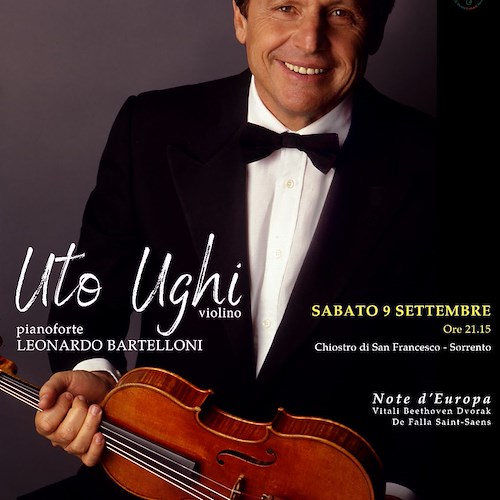 Locandina concerto di Uto Ughi a Sorrento <br />&copy; Comune di Sorrento