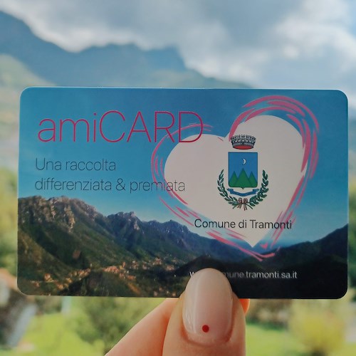 A Tramonti arriva l'AMI-card: buoni spesa o sgravi sulla TARI per i cittadini più virtuosi