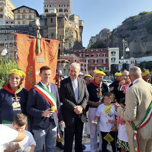 A Sorrento torna la "Nave del Cuore" dell'Istituto Bartolo Longo di Pompei<br />&copy; Comune di Sorrento