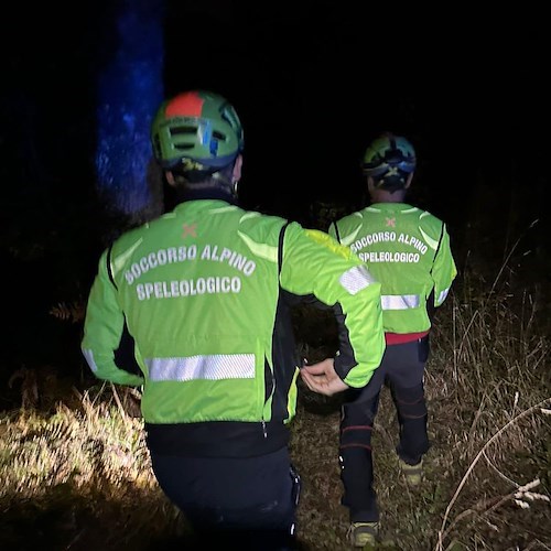 Acerno, perde l’orientamento con l’arrivo del buio: cercatore di tartufi soccorso dal CNSAS<br />&copy; CNSAS Campania