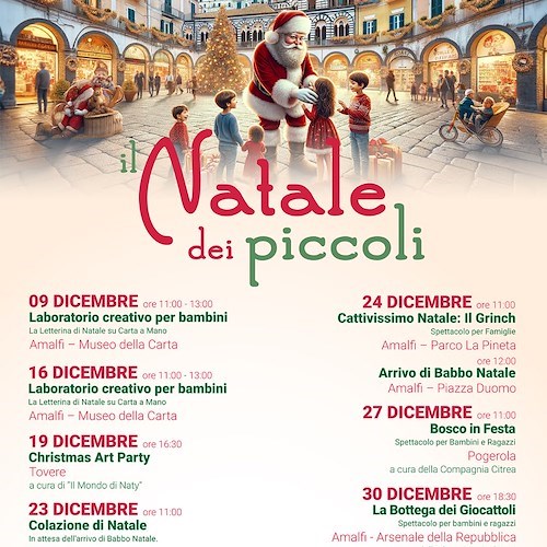 Ad Amalfi ecco il Villaggio Del Grinch, il più irriverente e iconico personaggio di Natale
