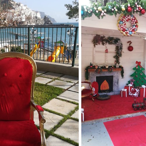 Ad Amalfi si inaugura il Villaggio di Natale al Parco Pineta