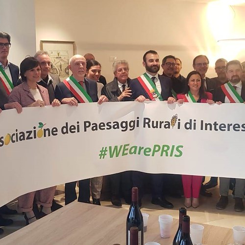 Ad Arezzo nasce l’Associazione dei Paesaggi Rurali di Interesse Storico: c’è anche Amalfi