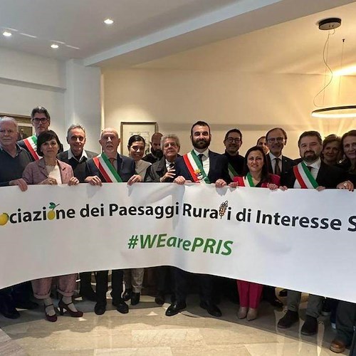 Ad Arezzo nasce l’Associazione dei Paesaggi Rurali di Interesse Storico: c’è anche Amalfi