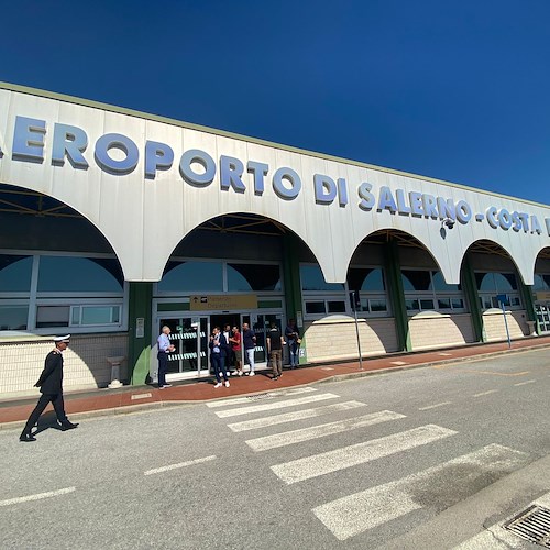 Aeroporto Salerno-Costa d’Amalfi, questa mattina la presentazione dei lavori di collegamento