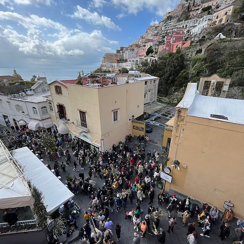 Ai Mulini si rinnova la tradizionale benedizione delle Palme /Foto Fabio Fusco