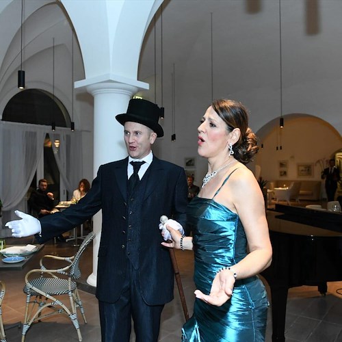 Al Grand Hotel Convento una serata magica all'insegna dell'Operetta con la dolcezza della Pasticceria Pansa