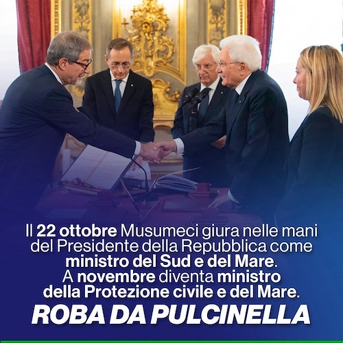 «Al Quirinale giura un ministro del Sud, poi ne insediano un altro. Roba da Pulcinella!», l'attacco di Carfagna