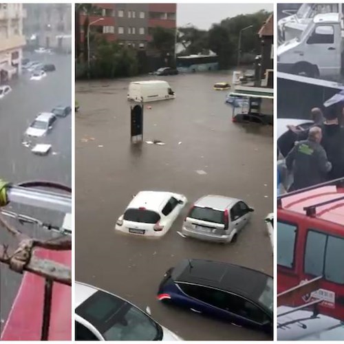 Al Sud in poche ore la pioggia di sei mesi, morto uomo a Gravina di Catania