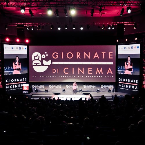 Al via a Sorrento la 44esima edizione delle Giornate Professionali di Cinema