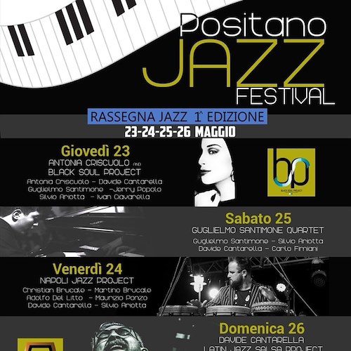 Al via la prima edizione del Positano Jazz Festival
