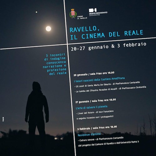 Al via "Ravello, il cinema del reale", rassegna dedicata ai tesori nascosti della Costa d'Amalfi e della Campania