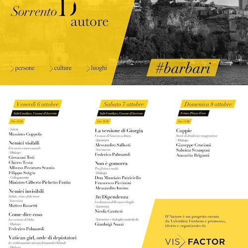 Locandina Sorrento D'Autore