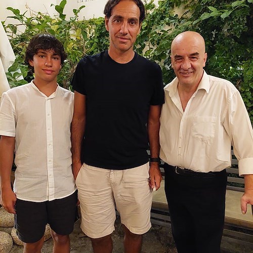 Alessandro Nesta torna ad Amalfi, relax e tappa di gusto per il campione del mondo 2006 