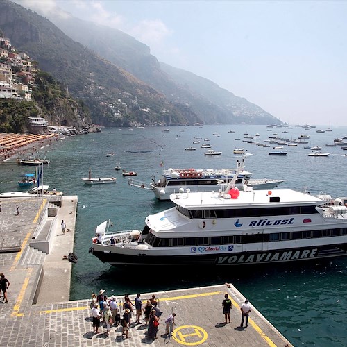Alicost, dal 1° luglio ripartono i collegamenti via mare dalla Costa d'Amalfi per il Cilento e Napoli