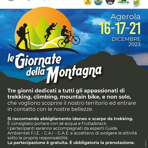 Alla scoperta di Agerola con “Le Giornate della Montagna”: 3 giorni di di trekking, climbing e mountain bike<br />&copy; Comune di Agerola