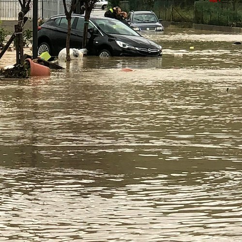 Allagamenti in Cilento. Danni e disagi ad Agropoli e Santa Maria di Castellabate: prorogata Allerta Meteo /foto /video