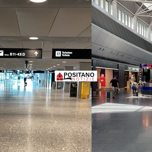 Allarme variante Delta, in Italia quarantena e tampone per chi viene dalla Gb. A Zurigo l’aeroporto è vuoto