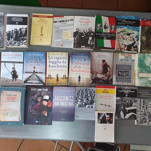 Amalfi, al via concorso dedicato alle scuole e nuove acquisizioni in biblioteca per ricordare la Shoah
