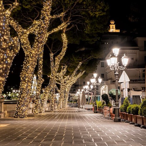 Amalfi, al via manifestazione d'interesse per eventi natalizi 