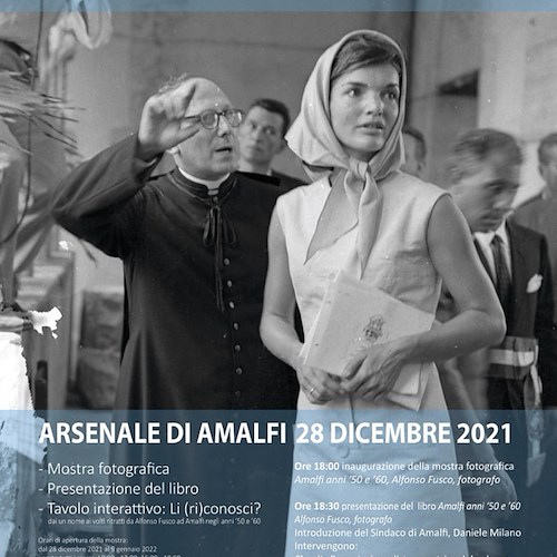 “Amalfi anni ’50 e ’60”, gli scatti di Alfonso Fusco in mostra all'Arsenale