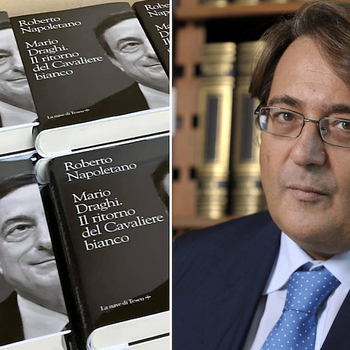 Amalfi d'Autore, Roberto Napoletano presenta il libro "Mario Draghi. Il ritorno del Cavaliere bianco"