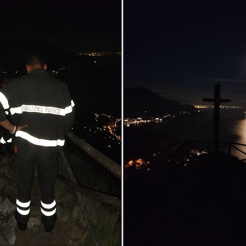 Amalfi. Escursionisti americani dispersi tra Pogerola e Agerola, l’intervento dei Vigili del Fuoco e dei volontari /foto