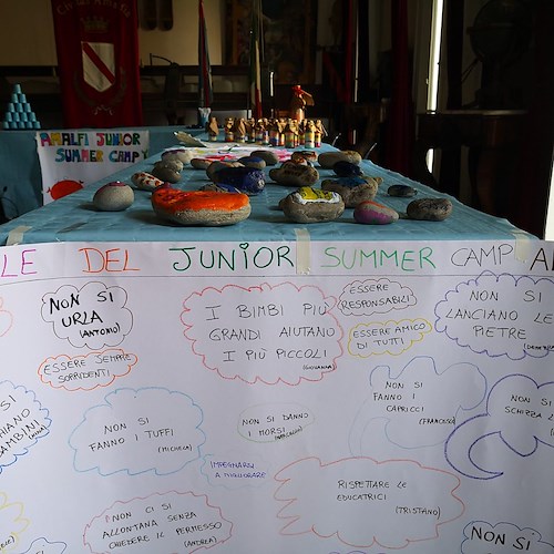 Amalfi Junior Summer Camp 2021: iscrizioni aperte per 15 bambini