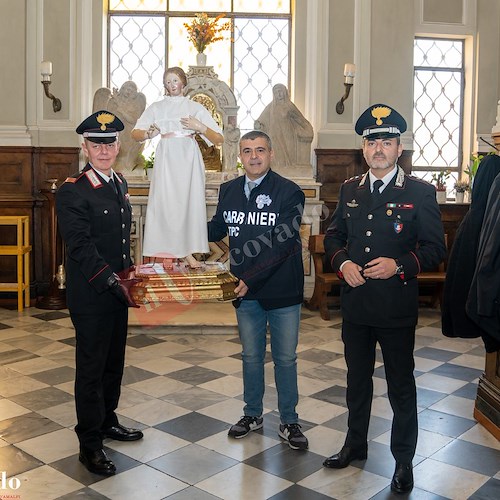 La Madonna del Pino torna a "casa": riconsegnata alla comunità di Pastena di Amalfi la statua rubata 9 anni fa<br />&copy; Leopoldo De Luise, Il Vescovado